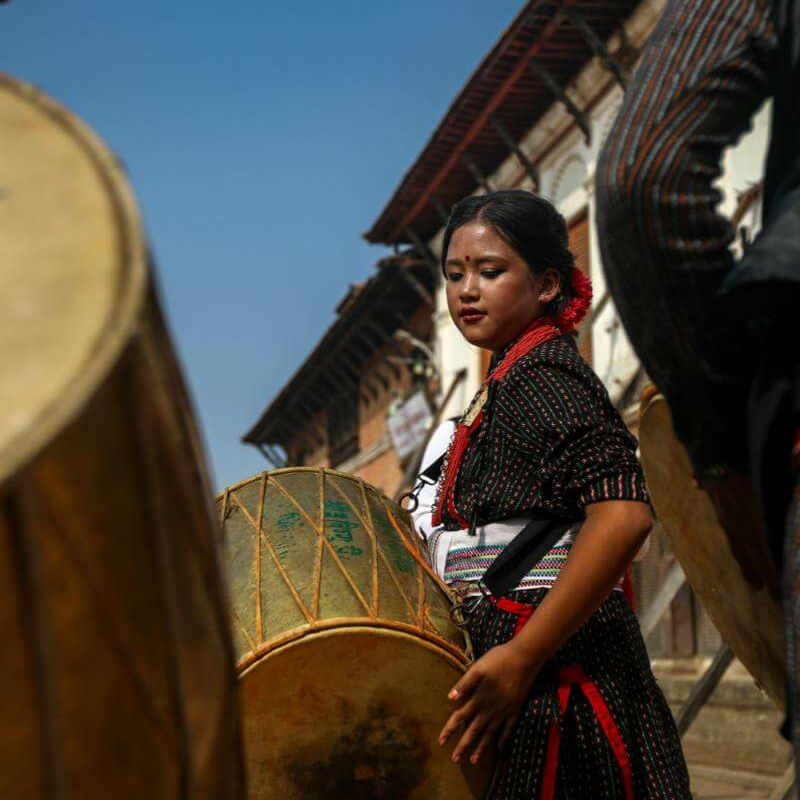 Kathmandu und Bhaktapur