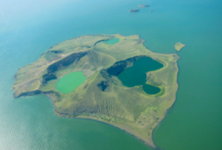 Die Wüste bei Lake Turkana