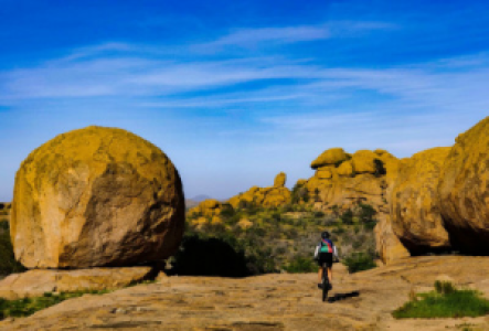 Mountainbiking in Namibia