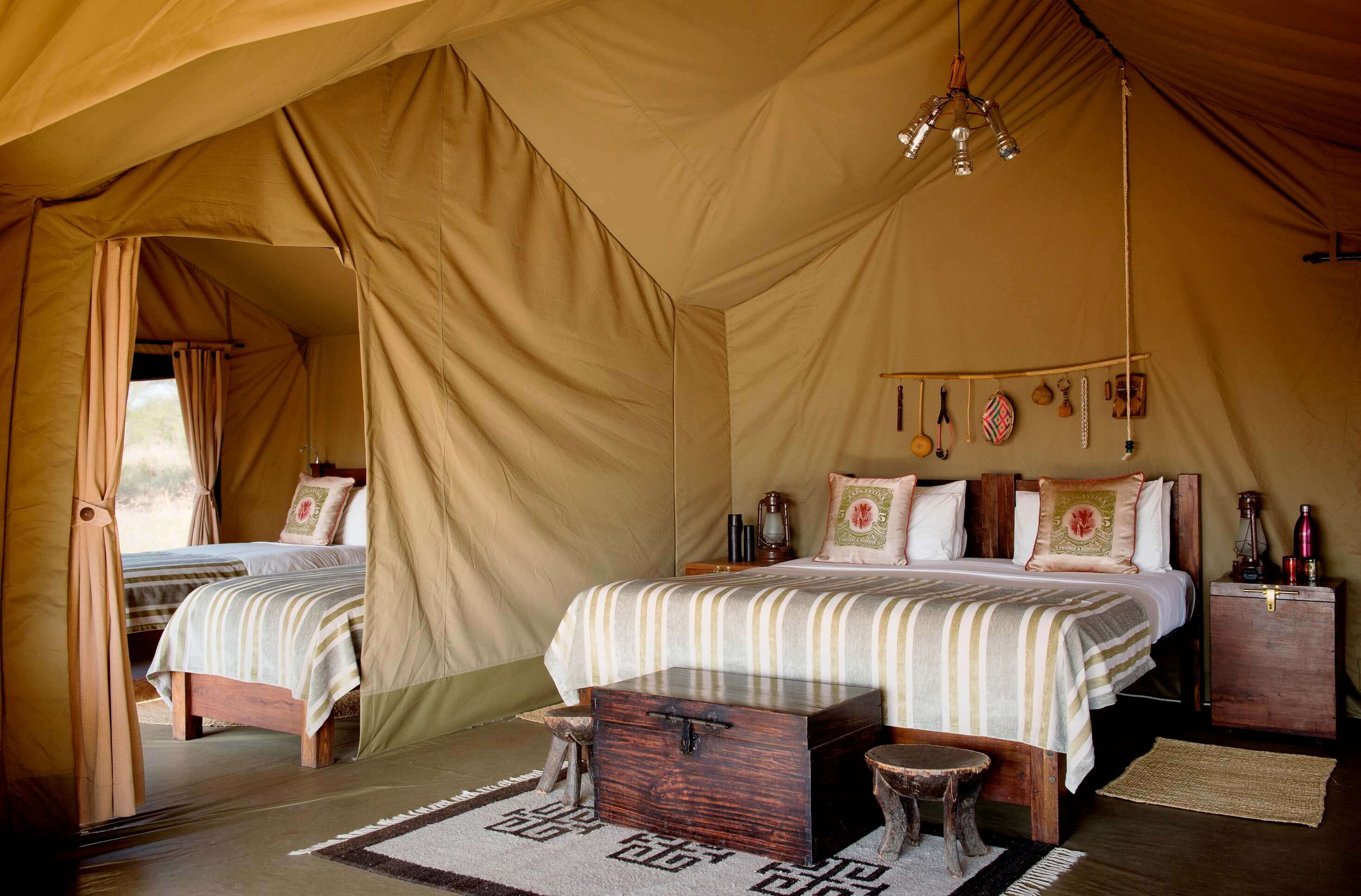 Deacon,Eliza-Dunia-Camp-guest-tent-bedroom - 