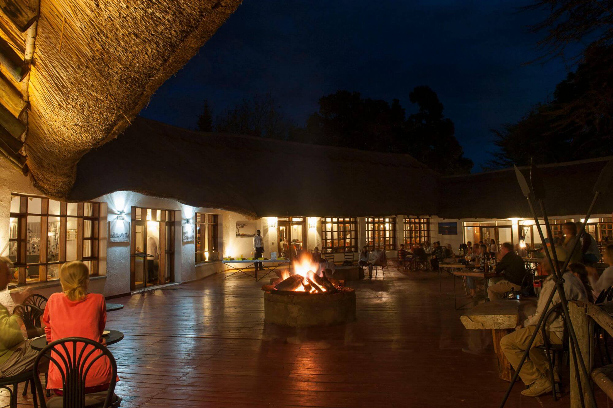 NgorongoroFarmHouse-Fireplace - 
